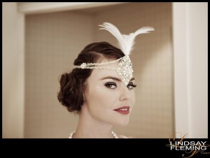 Deco - Twenties Wedding Headpiece
